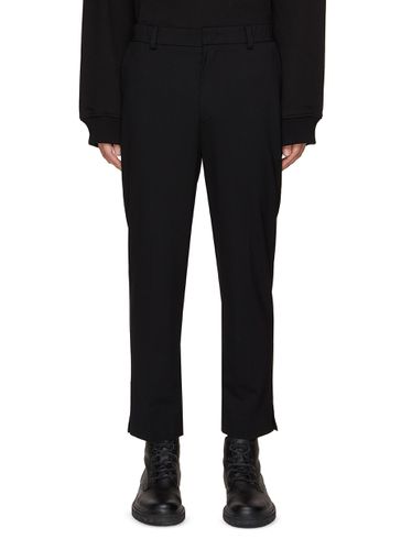 Pleated Cropped Pants - SOLID HOMME - Modalova