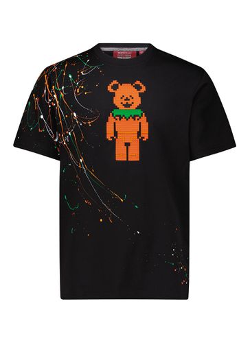Pumpkin Bear Appliqué T-Shirt - 8-BIT - Modalova