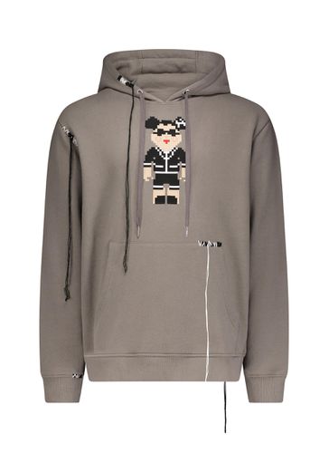 Double C Bear Appliqué Hoodie - 8-BIT - Modalova