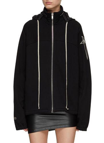 X Champion Zip Jacket - RICK OWENS - Modalova