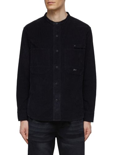 Corduroy Banded Collar Overshirt - DENHAM - Modalova