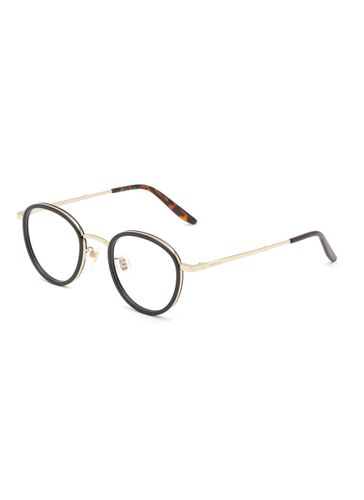 Layered Acetate Frame Round Optical Glasses - GUCCI - Modalova