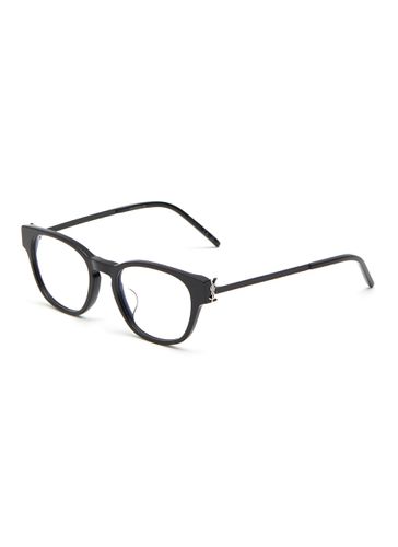 Logo Acetate Optical Glasses - SAINT LAURENT - Modalova