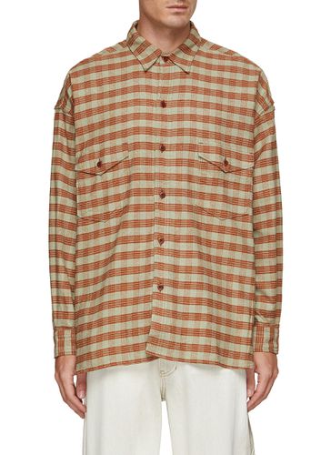 Palaka Check Relaxed Fit Shirt - NANAMICA - Modalova