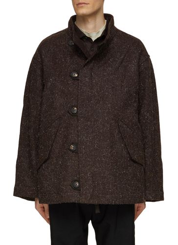 Funnel Neck Wool Jacket - ZIGGY CHEN - Modalova