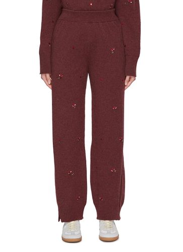 Cashmere Embroidered Pants - BARRIE - Modalova