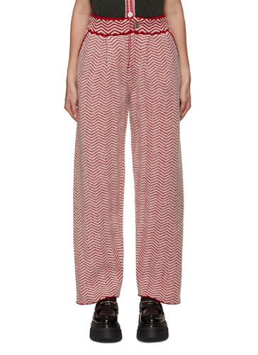 Chevron Knit Pants - BARRIE - Modalova