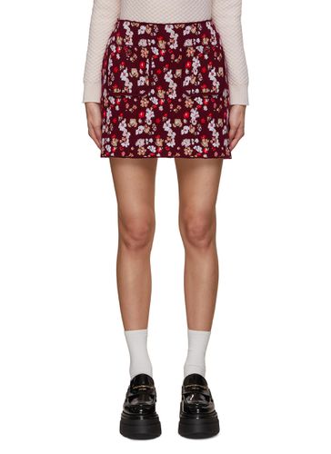 Floral Mini Skirt - BARRIE - Modalova