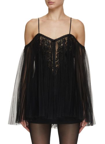 Cape Silk Tunic Top - ALEXANDER WANG - Modalova