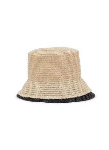 Jonah Straw Bucket Hat - EUGENIA KIM - Modalova