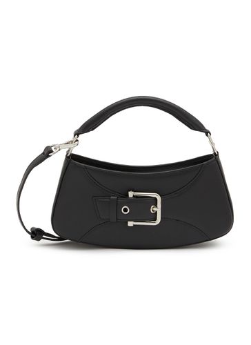 Small Belted Brocle Leather Shoulder Bag - OSOI - Modalova