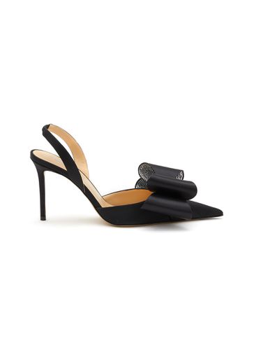 Le Cadeau 95 Satin Slingback Pumps - MACH & MACH - Modalova