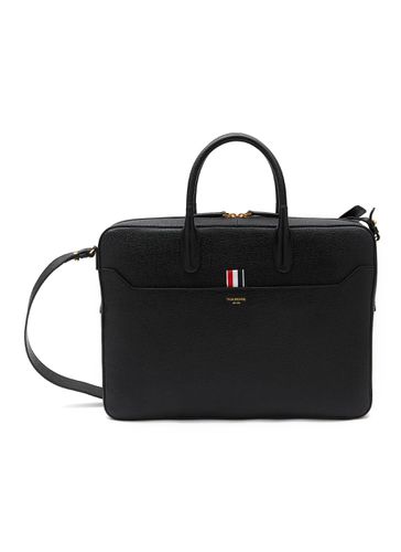 Leather Business Bag - THOM BROWNE - Modalova