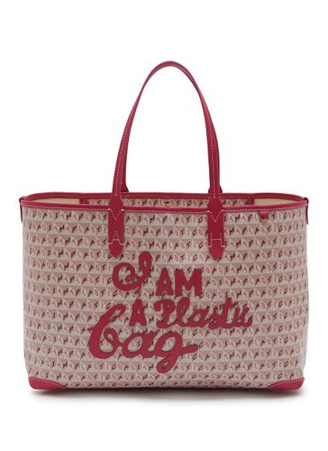 Small I Am A Plastic Bag Recycled Canvas Tote Bag - ANYA HINDMARCH - Modalova