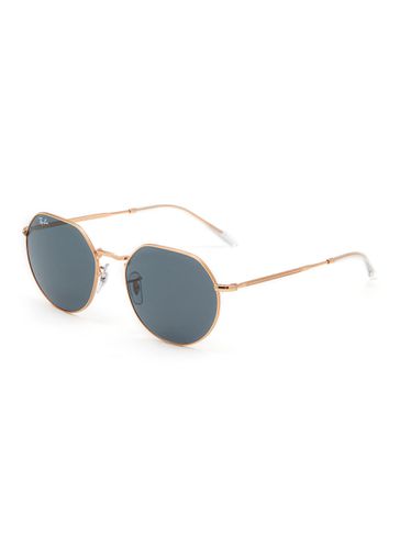 Jack Blue Lens Metal Irregular Sunglasses - RAY BAN - Modalova