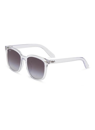 Transparent Acetate Square Sunglasses - RAY BAN - Modalova