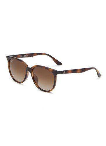 Tortoiseshell Effect Acetate Square Sunglasses - RAY BAN - Modalova