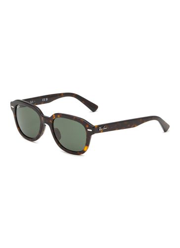 Green Lens Acetate Square Sunglasses - RAY BAN - Modalova