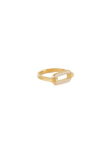 K Gold Plated Enamelled Ring - MISSOMA - Modalova