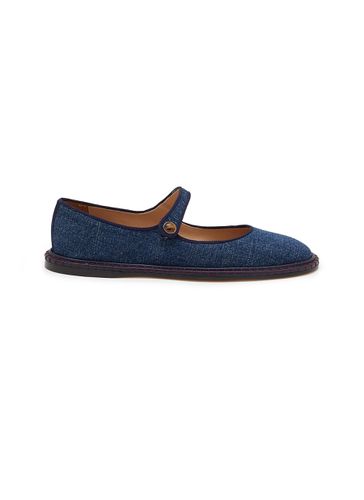 Rubie Denim Mary Jane Flats - CHLOÉ - Modalova