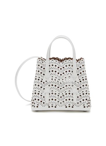 Mina 20 Perforated Leather Tote Bag - ALAÏA - Modalova
