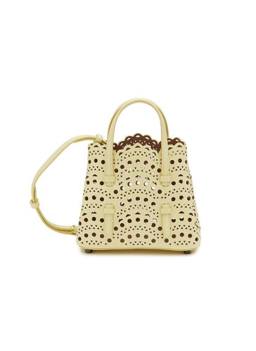 Mina 16 Perforated Leather Tote Bag - ALAÏA - Modalova