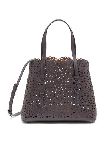 Mina 25 Vienne Perforated Leather Tote Bag - ALAÏA - Modalova