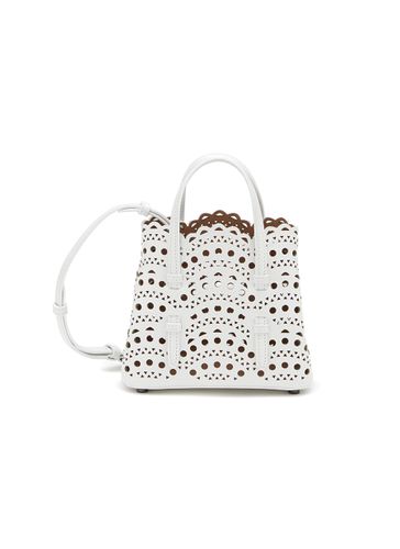 Mina 16 Perforated Leather Tote Bag - ALAÏA - Modalova
