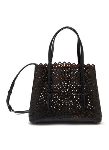 Mina 25 Perforated Leather Tote Bag - ALAÏA - Modalova