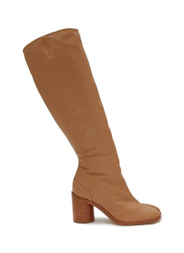 Tabi Knee-High Leather Boots - MAISON MARGIELA - Modalova
