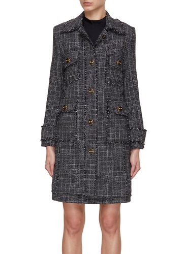 Boucelette Tweed Coat - ST. JOHN - Modalova