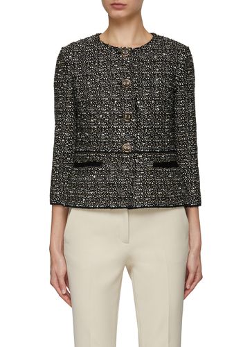 Slub Tweed Jacket - ST. JOHN - Modalova