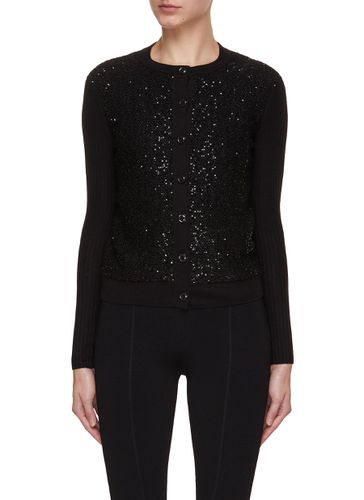 Sequin Knit Cardigan - ST. JOHN - Modalova