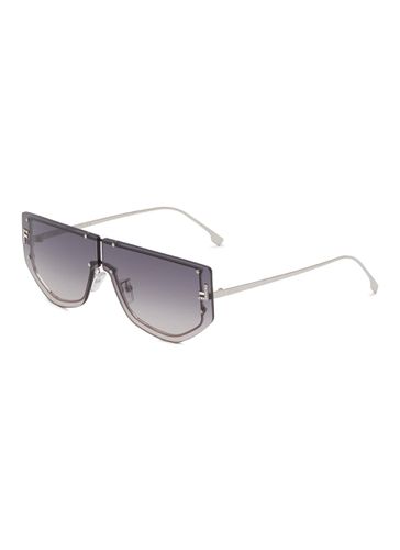 First Rimless Metal Sunglasses - FENDI - Modalova