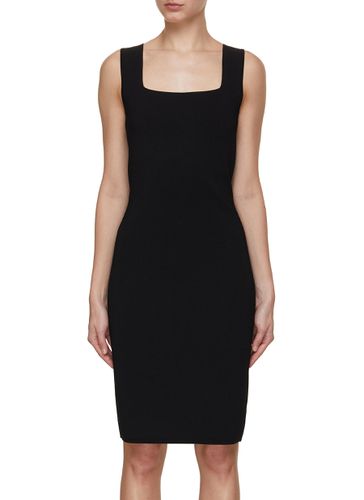 Square Neck Knee-Length Dress - ST. JOHN - Modalova