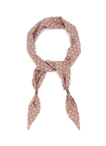 Long Printed Silk Scarf - BRUNELLO CUCINELLI - Modalova