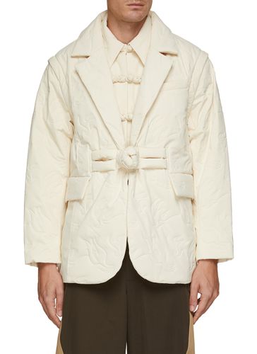 Quilted Jacket With Detachable Vest - FENG CHEN WANG - Modalova