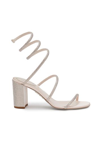 Cleo 80 Strass Embellished Heeled Sandals - RENE CAOVILLA - Modalova