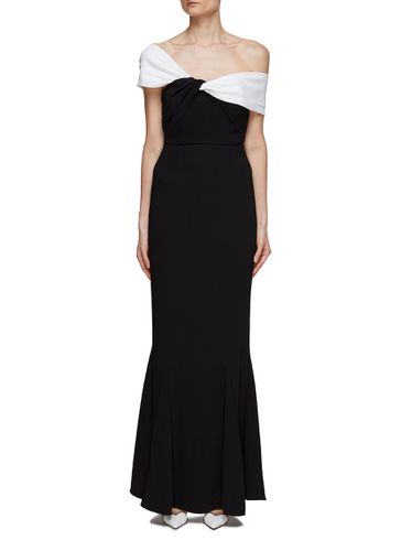 Asymmetric Neck Maxi Dress - ROLAND MOURET - Modalova