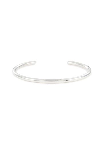 G Polished Sterling Silver Bangle - LE GRAMME - Modalova