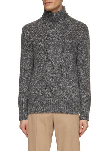 Turtleneck Chunky Cashmere Knit Sweater - BRUNELLO CUCINELLI - Modalova