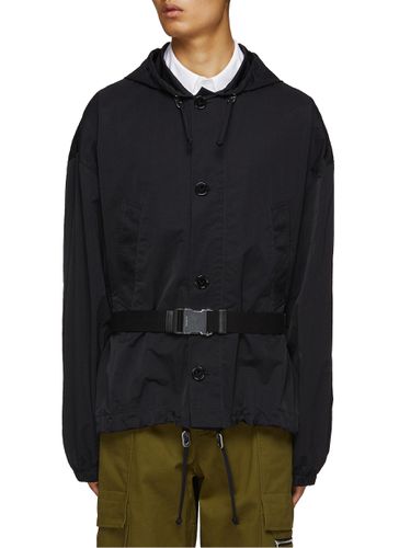 Packable Hooded Blouson Jacket - BOTTEGA VENETA - Modalova