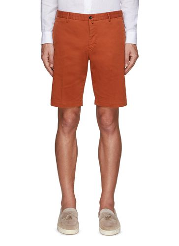 Stretch Cotton Blend Shorts - PT TORINO - Modalova