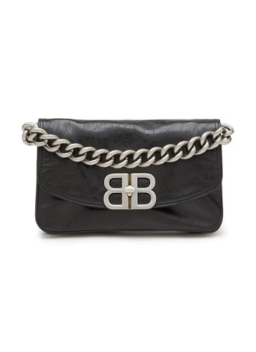 BB Soft Flap Leather Crossbody Bag - BALENCIAGA - Modalova