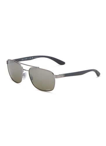 Metal Rectangular Sunglasses - RAY BAN - Modalova