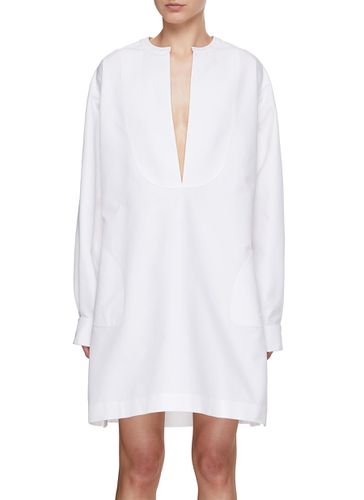 Cotton Tunic Dress - ALAÏA - Modalova