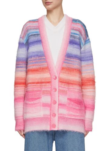 Space Dyed Brushed Mohair Cardigan - MISSONI - Modalova