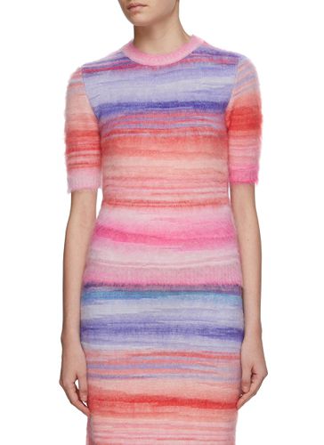 Space Dyed Brushed Mohair Top - MISSONI - Modalova