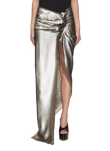 EDFU Sequin Embellished Skirt - RICK OWENS - Modalova