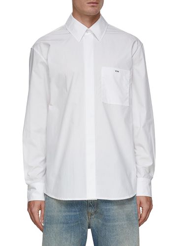 Logo Detail Chest Pocket Shirt - WOOYOUNGMI - Modalova